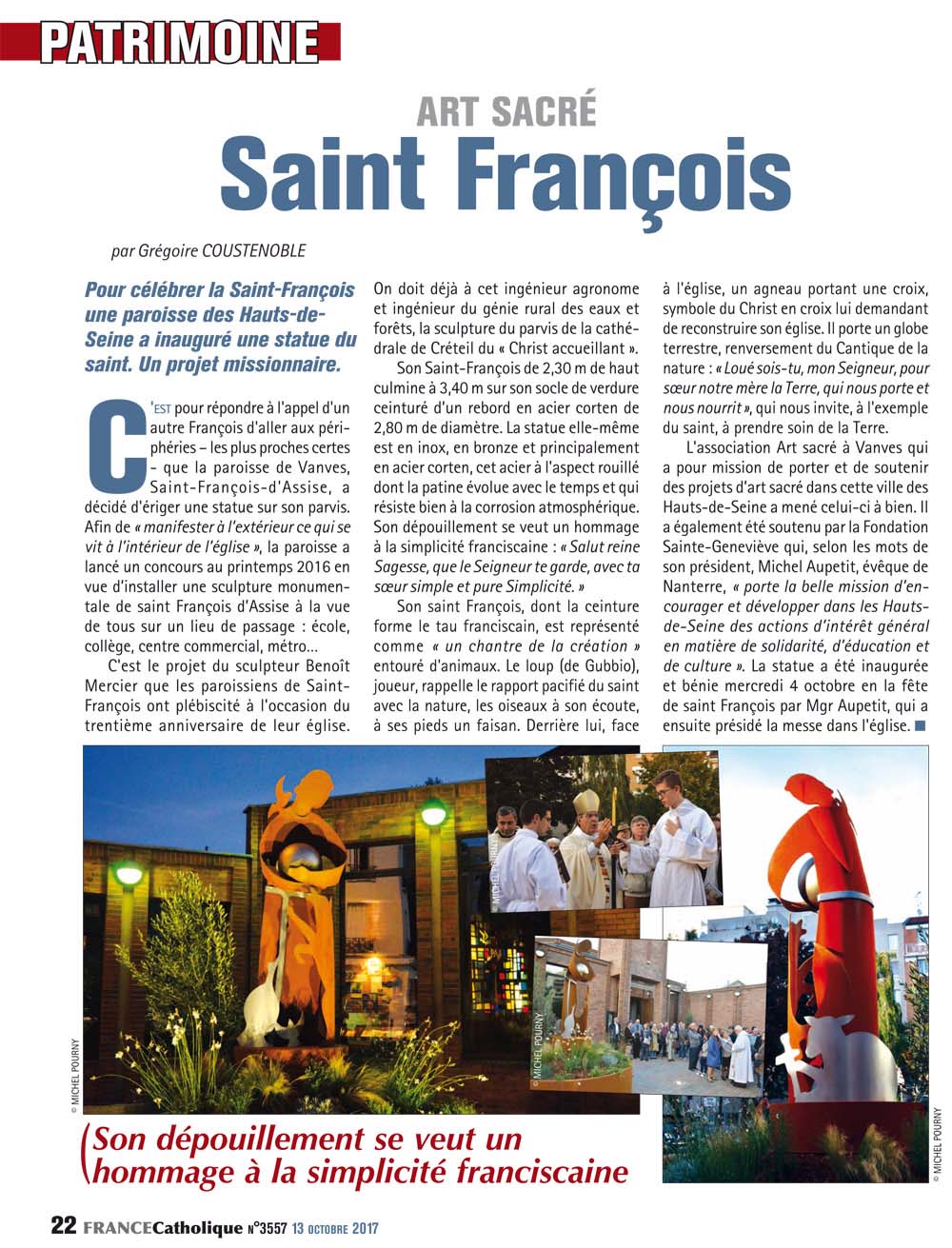 article France Catholique