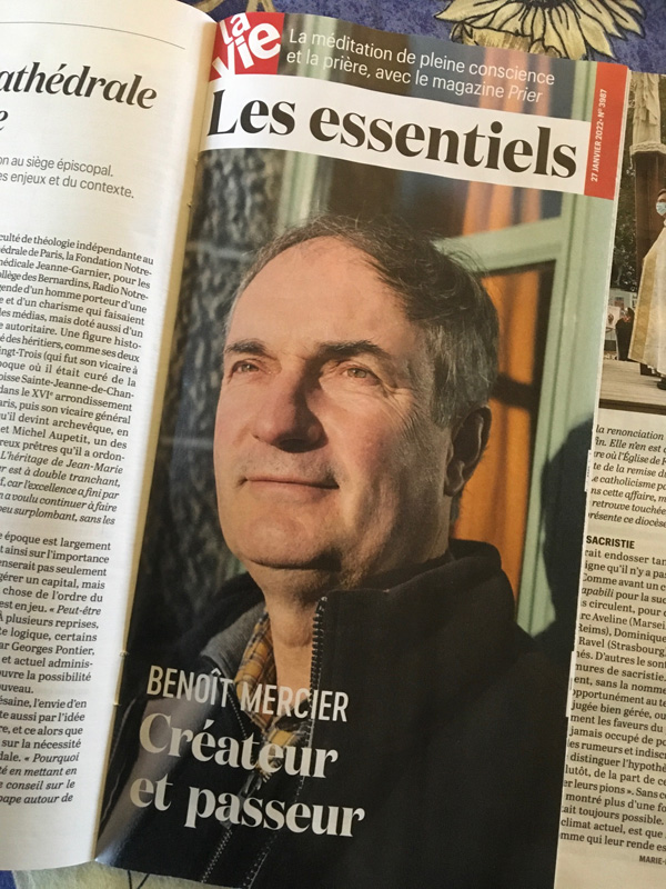 article La Vie Les Essentiels du 27 janvier 2022