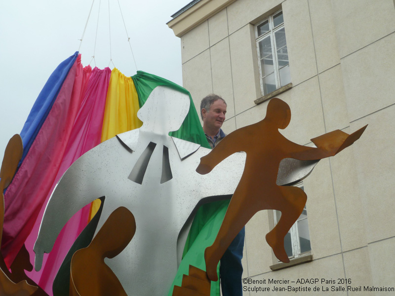 Photo sculpture Jean Baptiste de la Salle