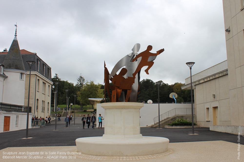 Photo sculpture Jean Baptiste de la Salle